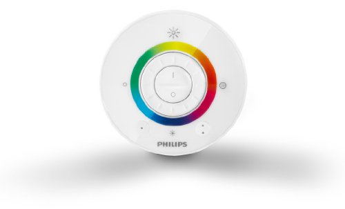 Philips Living Colors Iris, Energiesparende LED-Technologie mit 10 Watt,16 Millionen Farben, mit Fernbedienung, schwarz 7099930PH - 3
