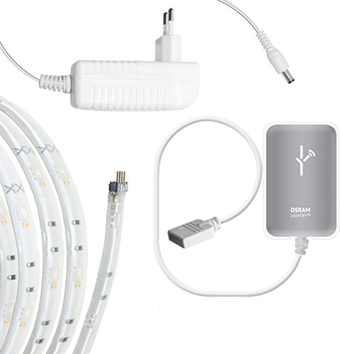 OSRAM LIGHTIFY Flex LED-Streifen 2 Meter Länge / dimmbar / warmweiß bis tageslicht 2000K – 6500K und Farbsteuerung RGB /Kompatibel mit Alexa - 5
