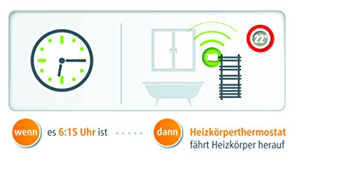 devolo Home Control Heizkörperthermostat (Funk Heizungssteuerung, Smarthome Thermostat, Z-Wave Hausautomation, Haussteuerung per iOS/Android App, Smart Home Aktor, einfache Installation) weiß - 7