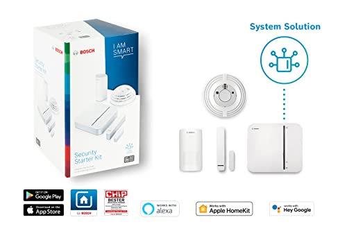 Bosch Smart Home Sicherheit Starter-Paket mit App-Funktion – EXKLUSIV für Deutschland, 4 Stück, 8750000006 - 6