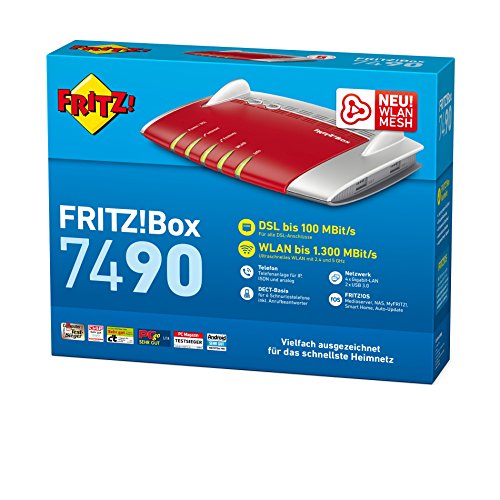 AVM FRITZ!Box 7490 WLAN AC + N Router - 3