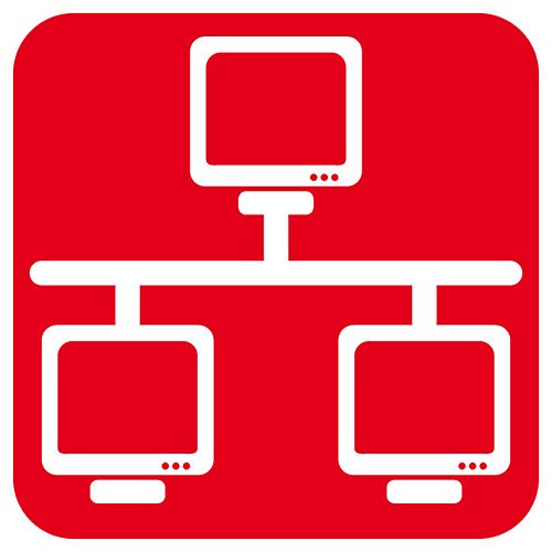 Brennenstuhl Premium-Web-Line, Internet-Steckdosenleiste 4-fach mit Master Slave und LAN-Anschluss (3m Kabel und mit Schalter- in 19″) Farbe: schwarz - 3