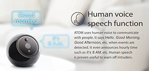 Amaryllo Atom HD Security Roboter-Kamera 360 Grad View in weiß - 7