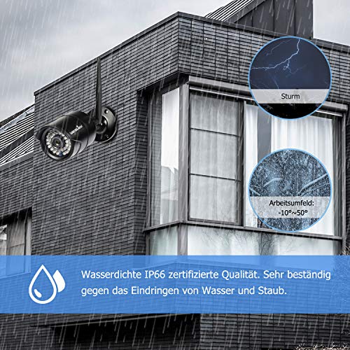 Wansview 1080P IP Kamera Aussen / Sicherheitskamera für Außen - 3