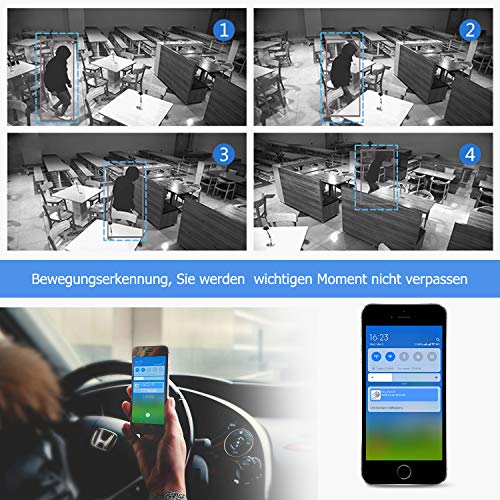 Wansview 1080P IP Kamera Aussen / Sicherheitskamera für Außen - 5