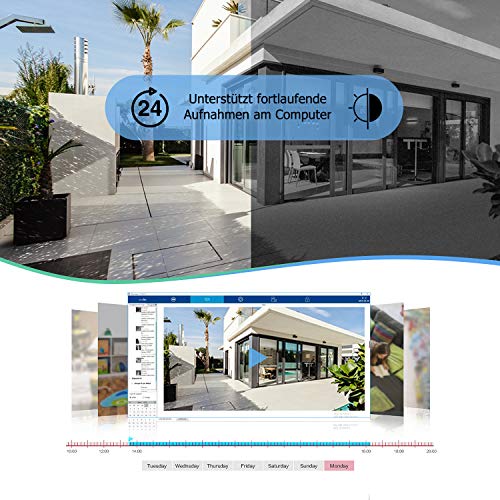 Wansview 1080P IP Kamera Aussen / Sicherheitskamera für Außen - 7