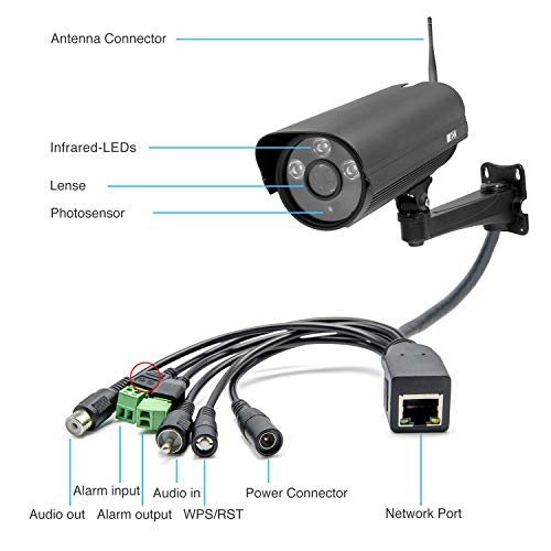 INSTAR IN-5907HD Wlan IP Kamera  – HD Sicherheitskamera für Außen - 2