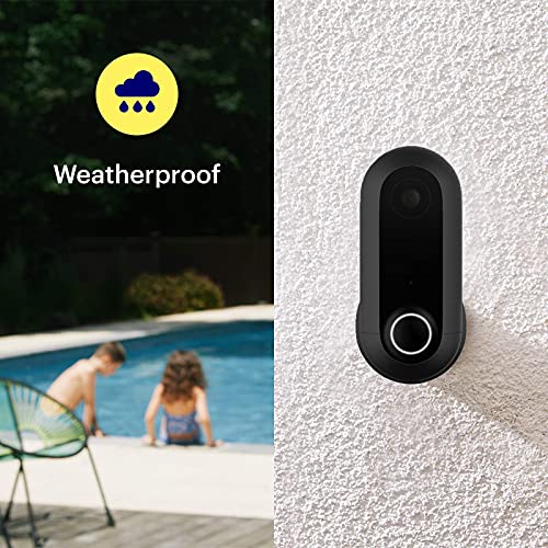 Canary Flex Sicherheitskamera für den Außen- und Innenbereich – Schwarz - 2