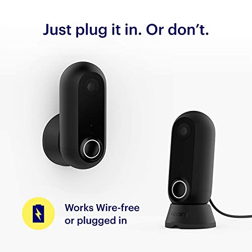 Canary Flex Sicherheitskamera für den Außen- und Innenbereich – Schwarz - 4