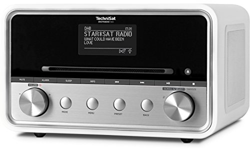 TechniSat DIGITRADIO 580 – Stereo Digitalradio mit CD-Player Internetradio mit Multiroom-Streaming, Bluetooth, Steuerung per App, 2 x 10 Watt) weiß - 4