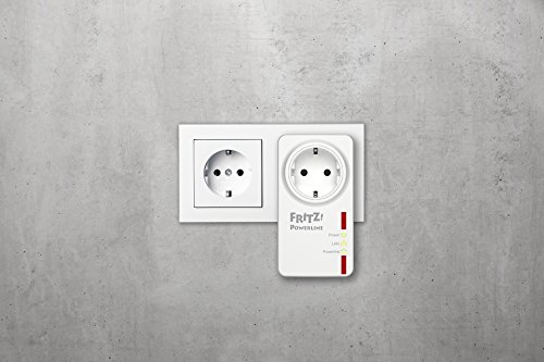 AVM FRITZ!Powerline 530E Set (500 Mbit/s, Fast-Ethernet-LAN, Steckdose) deutschsprachige Version - 5