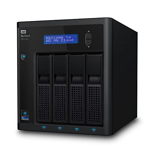 WD My Cloud PR4100 32 TB – Network Attached Storage – 2 Bay NAS Pro-Serie – integrierte Videotranskodierung, Videostreaming - 2