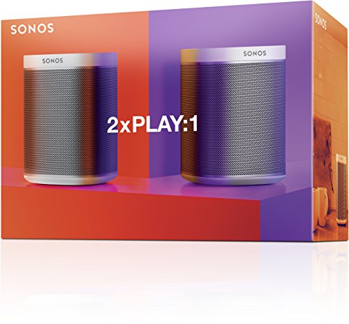2 Room Starter Set I 2 Sonos PLAY:1 Smart Speaker (weiß) - 7