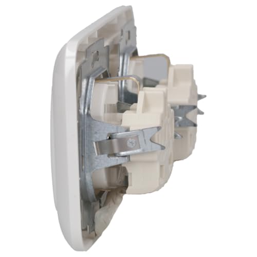 BUSCH-JAEGER Reflex SI Komplett-Sets – Alpinweiß (2x Steckdose, 1x Rahmen 2fach) - 2