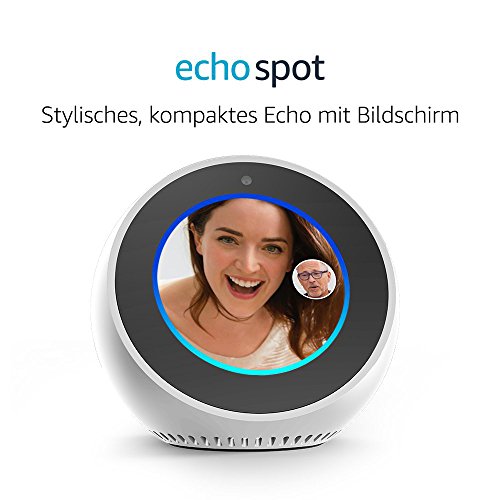 Amazon Echo Spot – Weiß - 5