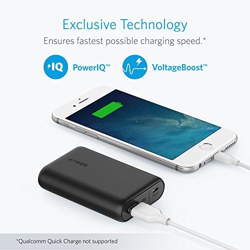 Anker PowerCore 10000mAh externer Akku – die kleinere und leichtere Powerbank - 4