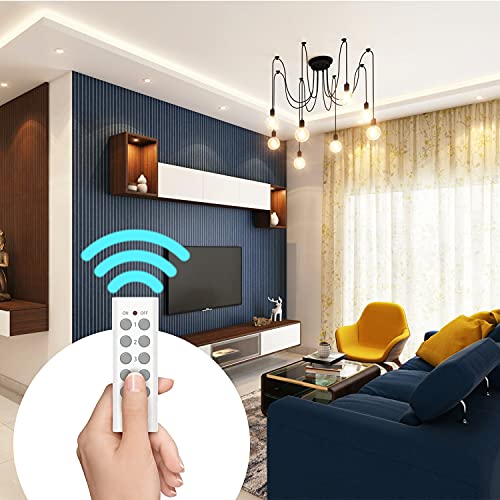 Funksteckdosen Set aus 5 Funksteckdose mit 2 Fernbedienung - 8