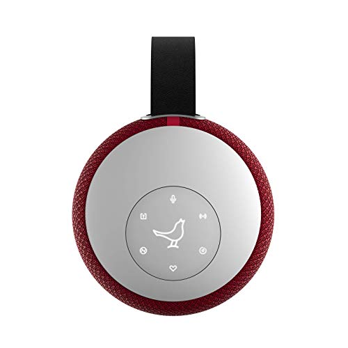 Libratone ZIPP MINI 2 Smart Wireless kleiner Lautsprecher (Alexa Integration, AirPlay 2, MultiRoom, 360° Sound, Wlan, Bluetooth, Spotify Connect, 12 Std. Akku) cranberry red - 5