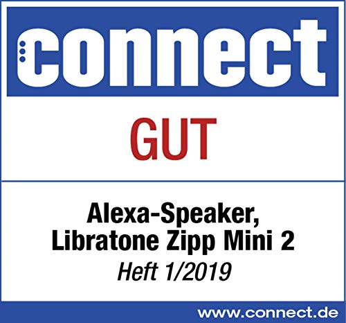 Libratone ZIPP MINI 2 Smart Wireless kleiner Lautsprecher (Alexa Integration, AirPlay 2, MultiRoom, 360° Sound, Wlan, Bluetooth, Spotify Connect, 12 Std. Akku) cranberry red - 6