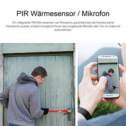 INSTAR IN-9020 Full HD Weiss – wetterfeste Überwachungskamera – LAN – WLAN IP Kamera - 7