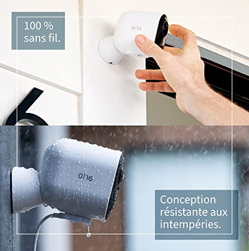 Arlo Ultra Smart Home 2 kabellose 4K-HDR Überwachungskameras & Sicherheitsalarm, Innen/Außen - 7