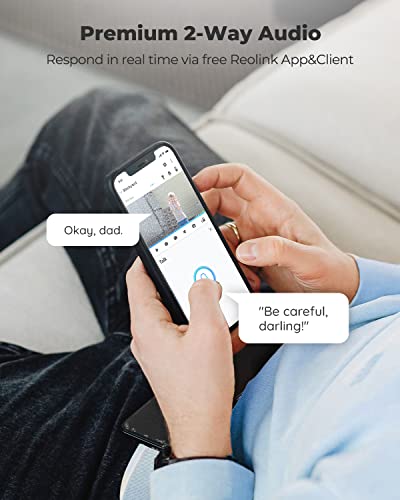 Reolink Überwachungskamera Argus 2 + Solarpanel, 1080p kabellose WLAN IP Kamera - 5