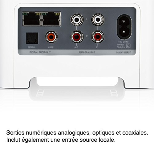 Sonos CONNECT I Verwandelt vorhandene Musikanlage oder Heimkino in ein Sonos Streaming System (weiß) - 6