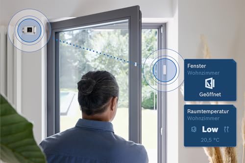Bosch Smart Home Starter-Paket Raumklima II, effiziente Raumklimasteuerung und energieeffizientes Heizen, kompatibel mit Apple Homekit, Amazon Alexa und Google Assistant - 7