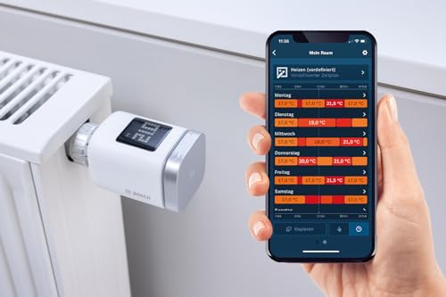 Bosch Smart Home Starter-Paket Raumklima II, effiziente Raumklimasteuerung und energieeffizientes Heizen, kompatibel mit Apple Homekit, Amazon Alexa und Google Assistant - 2