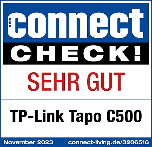 Tapo TP-Link C500 WLAN Überwachungskamera Außen, 360° Sichtbereich, 1080p Auflösung, Bewegungserkennung, Nachtsicht bis zu 30 m, Zwei-Wege-Audio, Kompatibel mit Alexa & Google - 9