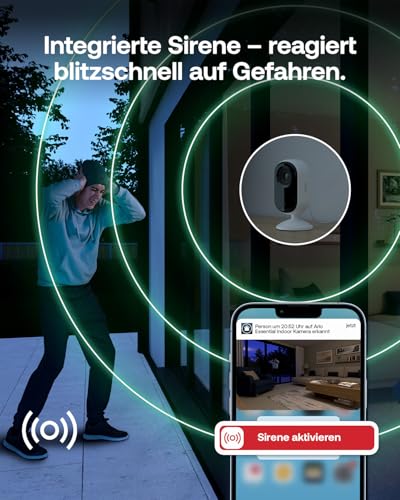 Arlo Indoor 3 HD Überwachungskamera Innen, 2er Set, HD Video, 2-Wege-Audio, Bewegungsmelder, Kabelgebunden, Babyphone, Haustierkamera, Hausüberwachung, mit Secure Plan Testzeitraum, Weiß - 5