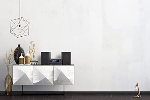 Kenwood M-9000S-B - Smart Micro Hi-Fi System mit Internetradio, DAB+, CD/USB und Audiostreaming, Farbe Schwarz - 2