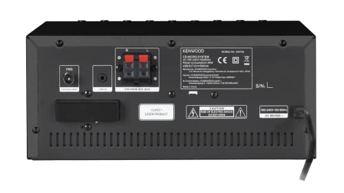 Kenwood M-9000S-B - Smart Micro Hi-Fi System mit Internetradio, DAB+, CD/USB und Audiostreaming, Farbe Schwarz - 7