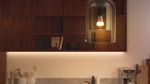 Philips Hue White E27 3er Starter Set inkl. Smart Button und Bridge, 3x1055lm, warmweißes Licht, dimmbar, steuerbar via App, kompatibel mit Amazon Alexa (Echo, Echo Dot) - 6