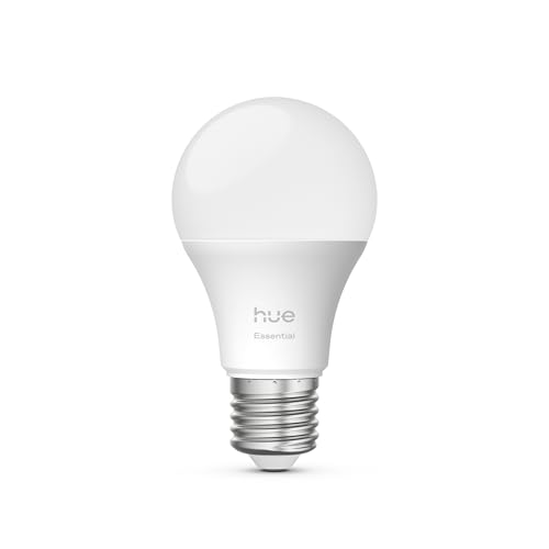 Philips Hue Smart Lighting Starter Kit mit 3 Lampen und Bridge, Weiß- und Farbatmosphäre, E27-Lampen, 806 Lumen, 60 W, inklusive Bridge, App-Steuerung, kompatibel mit Alexa und Google Assistant - 4