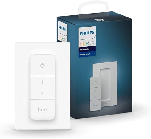 Philips Hue Starterpaket GU5.3 mit 4 Spots (MR16) 12V Warm- bis Kaltweißes Licht Inkl. 1 Hue Bridge Hue White Ambiance Lichtsystem mit allen Weißtönen, smarte Lichtsteuerung über Sprache und App - 4