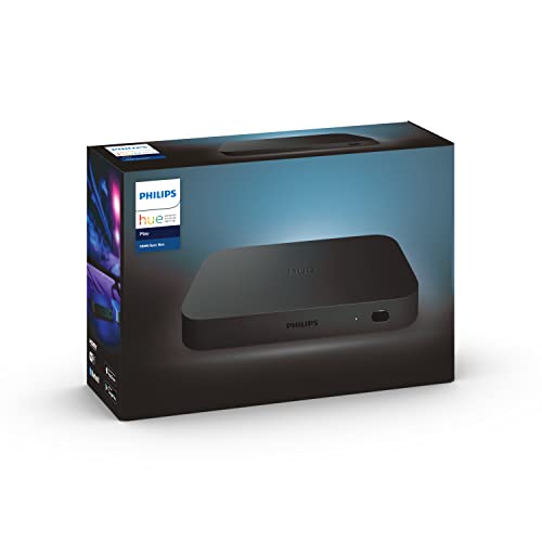 Philips Hue Entertainment Starterpaket für 75 Zoll TV - 1 HDMI Sync Box (Inkl. HDMI Kabel) - 1 Philips Hue Play Gradient Lightstrip 75 Zoll - 2