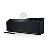 Teufel MUSICSTATION CD-Internet-Radio Bluetooth Lautsprecher, DAB+ Digitalradio und FM Radio, Musikstreaming, HiFi Sound, Wecker, W-LAN, Bassreflex - schwarz