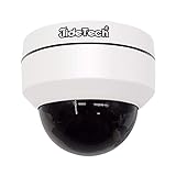 PTZ POE IP-Dome-Kamera - HD 1080P Sicherheits-Überwachungskamera mit 3X optischem Zoom, Dome-Stil für die Deckenmontage