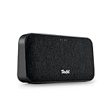 Teufel Motiv GO Voice Kabelloser Bluetooth Speaker - Tragbarer Bluetooth Lautsprecher mit Langer Akkulaufzeit (16 h) & WLAN, Google Assistant, Chromecast Built-in, Sprachsteuerung - schwarz