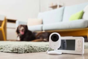 Überwachungskamera Innen zur Haustierbeobachtung (depositphotos.com)